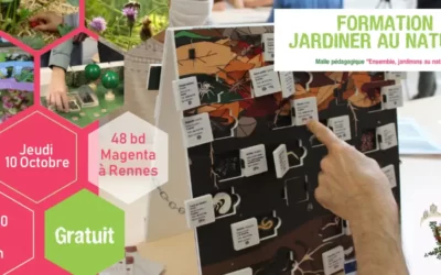 Jardin au naturel : formez-vous en octobre 2024 !